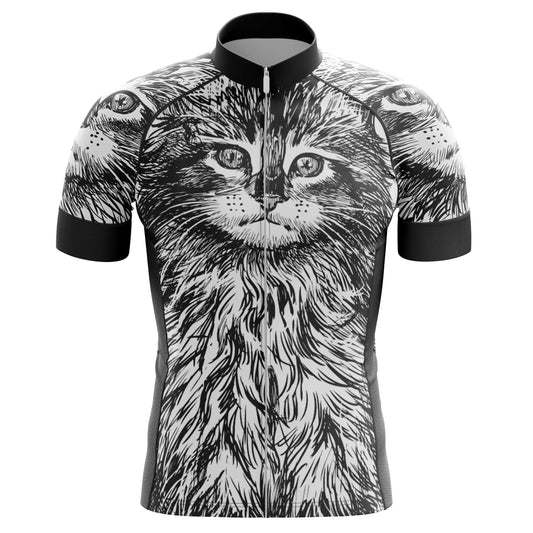 Cycling Jersey Cat Mens