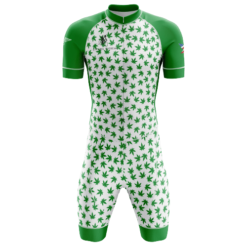Marijuana triathlon suit for men. | Cycling Supreme
