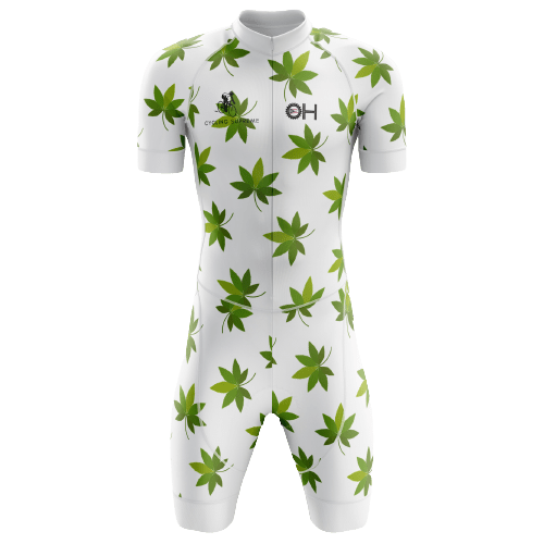 Triathlon Suit Marijuana Leaf Mens