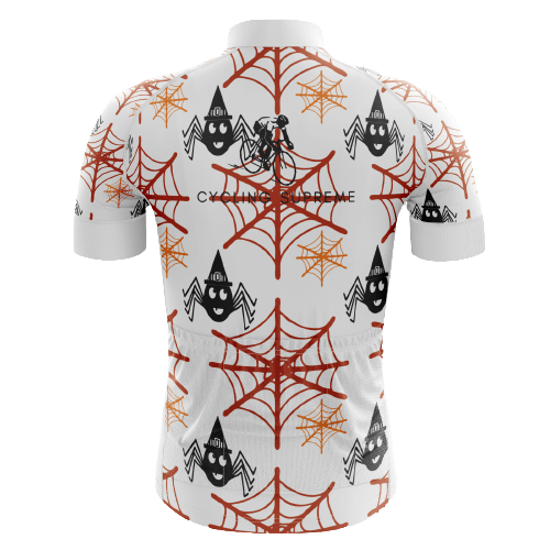 Halloween Webs & Spiders Men's Cycling Jersey | Cycling Supreme