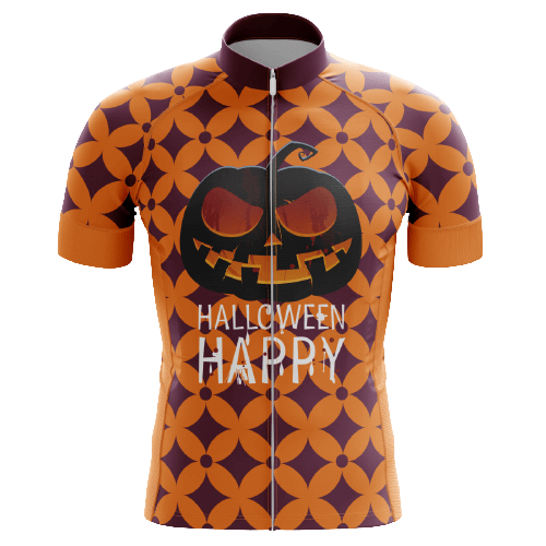 Happy Halloween men's cycling jersey, festive spirit | Cycling Supreme