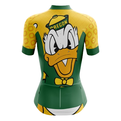 Women's cycling jersey with Oregon State theme. | Cycling Supreme