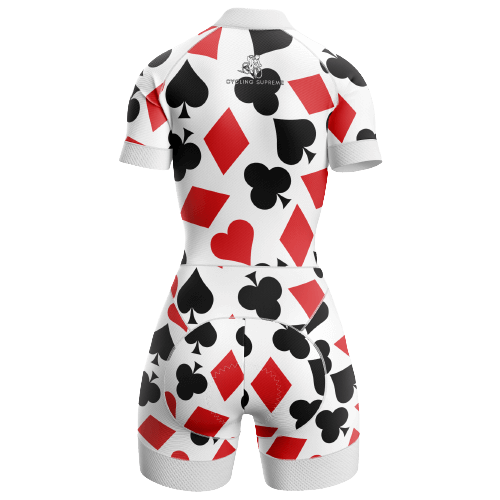 Casino-themed women's triathlon suit  | Cycling Supreme