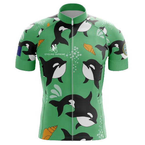 Cycling Jersey Killer Whales Mens