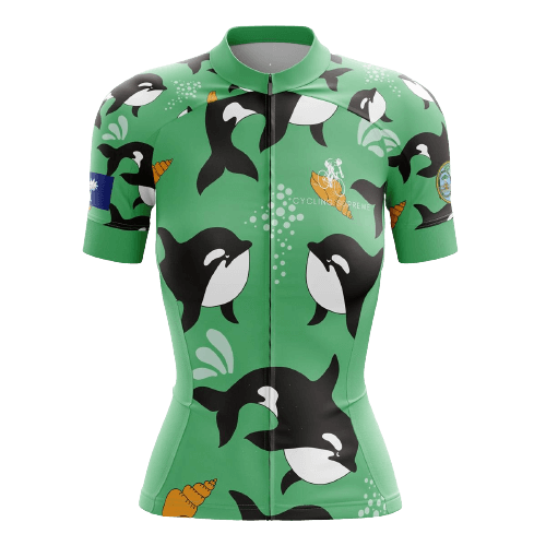 Cycling Jersey Killer Whales Womens