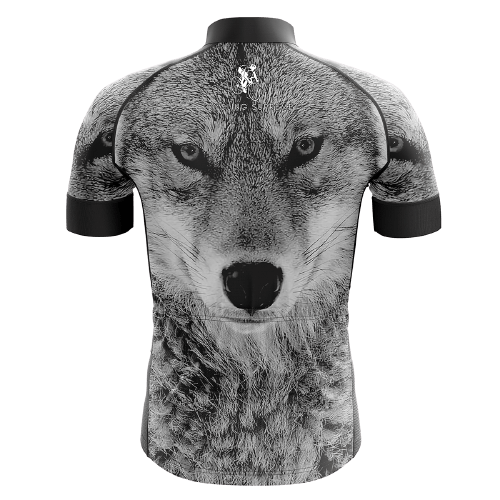 Wolf men's cycling jersey, fierce and wild | Cycling Supreme