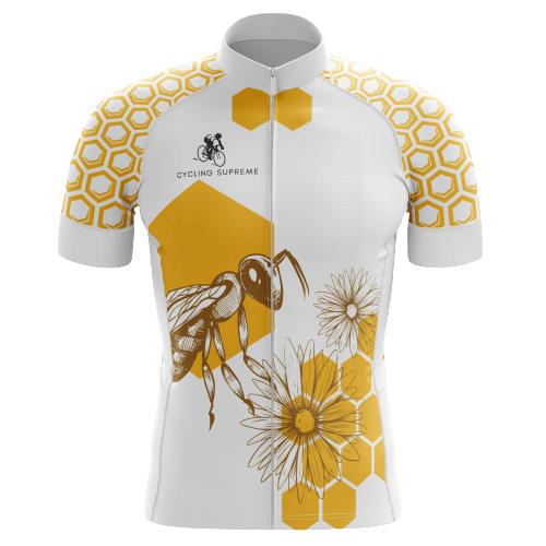 Cycling Jersey Honey Bees Mens
