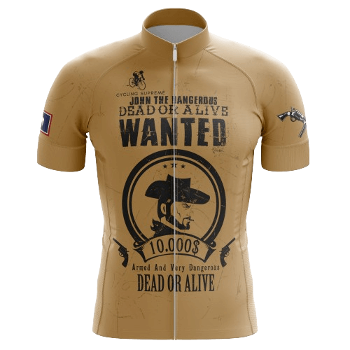 Dead Or Alive men's cycling jersey, edgy and bold | Cycling Supreme