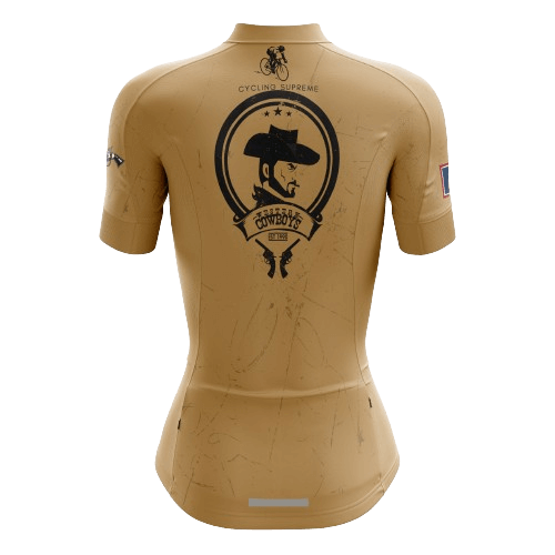 Women's cycling jersey with Dead or Alive theme. | Cycling Supreme