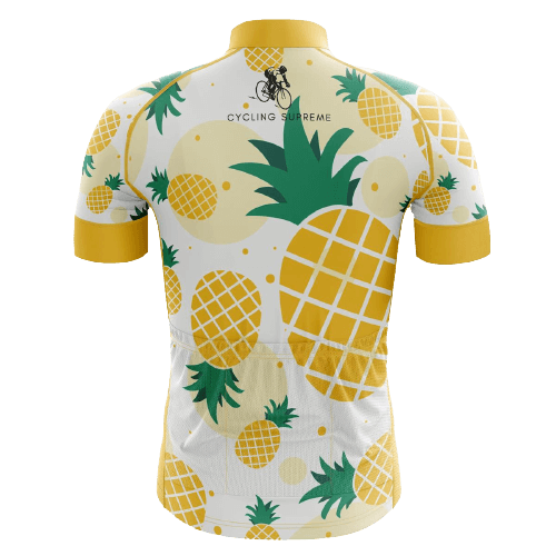 Pineapple men's cycling jersey, tropical and fun | Cycling Supreme