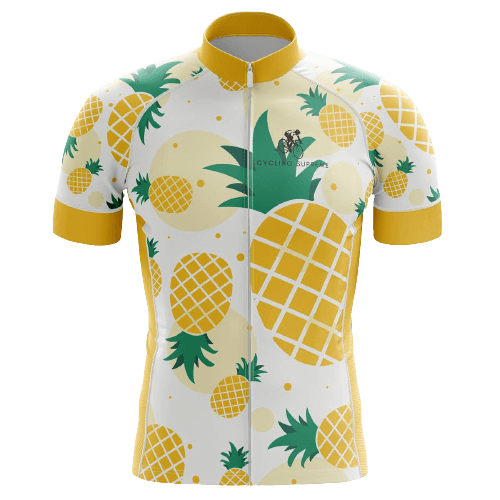 Cycling Jersey Pineapple Mens