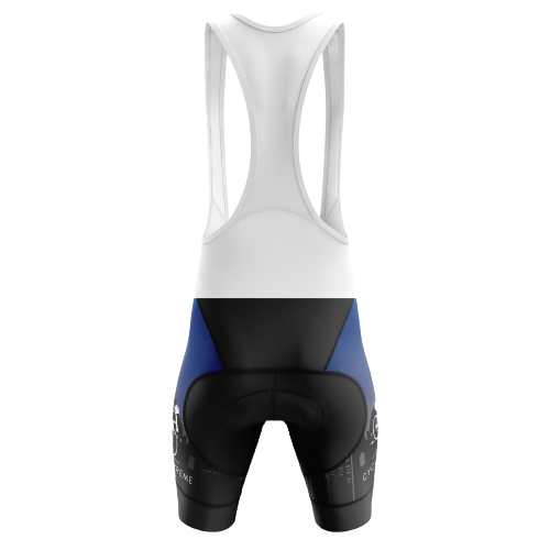 Australia Blue Bib Shorts | Cycling Supreme