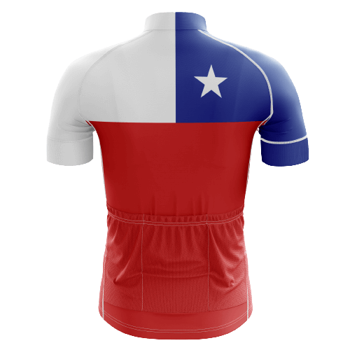 Chile Flag men's cycling jersey, national colors | Cycling Supreme