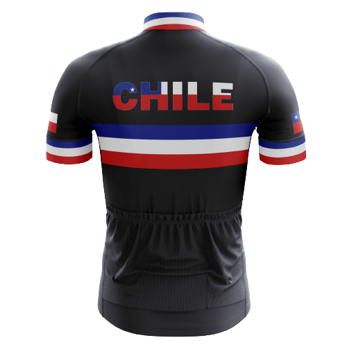 Chile Black Flag Men's Cycling Jersey | Cycling Supreme