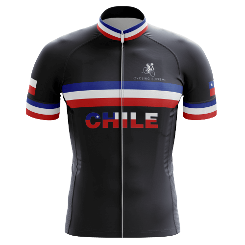 Chile Black Flag Men's Cycling Jersey | Cycling Supreme