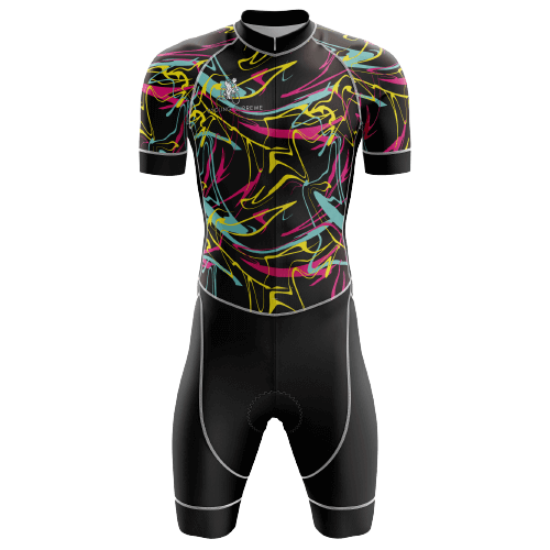 Color splash triathlon suit for men. | Cycling Supreme