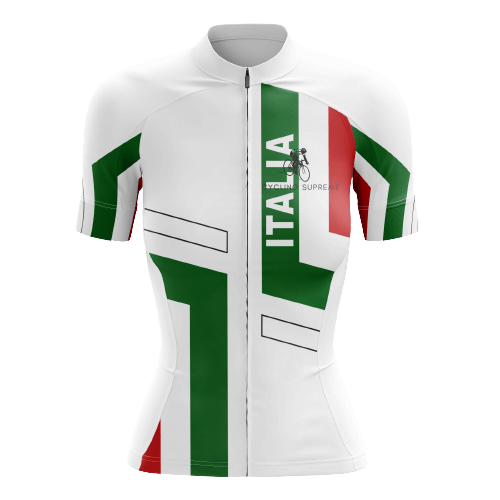 Women's cycling jersey featuring Italian themes. | Cycling Supreme