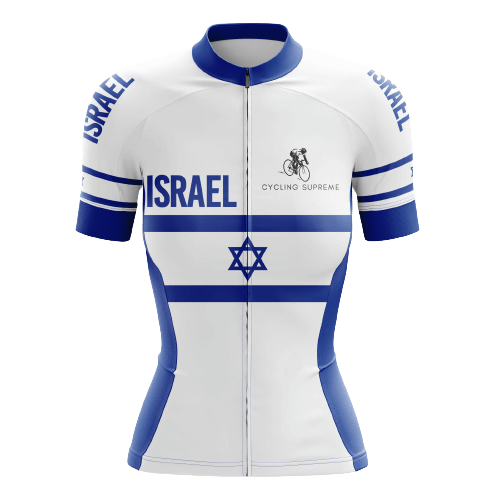 Women's cycling jersey with Israel theme. | Cycling Supreme