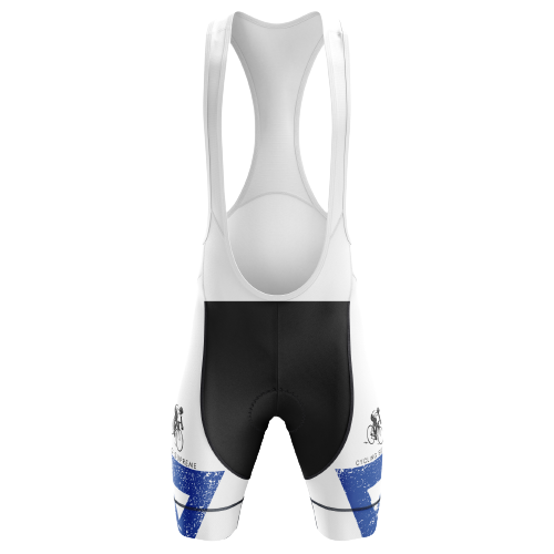 Show your Israeli pride with unisex bib shorts featuring the Star of David. | Cycling Supreme
