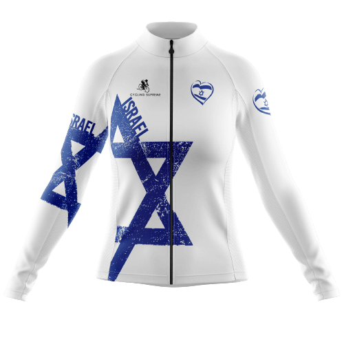 Cycling Jersey Long Sleeve Israel Womens
