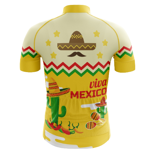 Mexican Sombrero men's cycling jersey, cultural design | Cycling Supreme