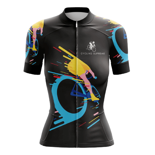 Women's cycling kit featuring a Riders design for dedicated and stylish rides | Cycling Supreme