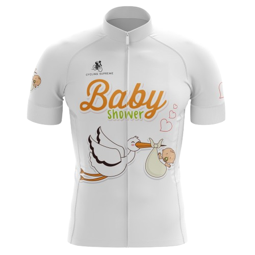 Baby Shower Men's Cycling Jersey | Cycling Supreme