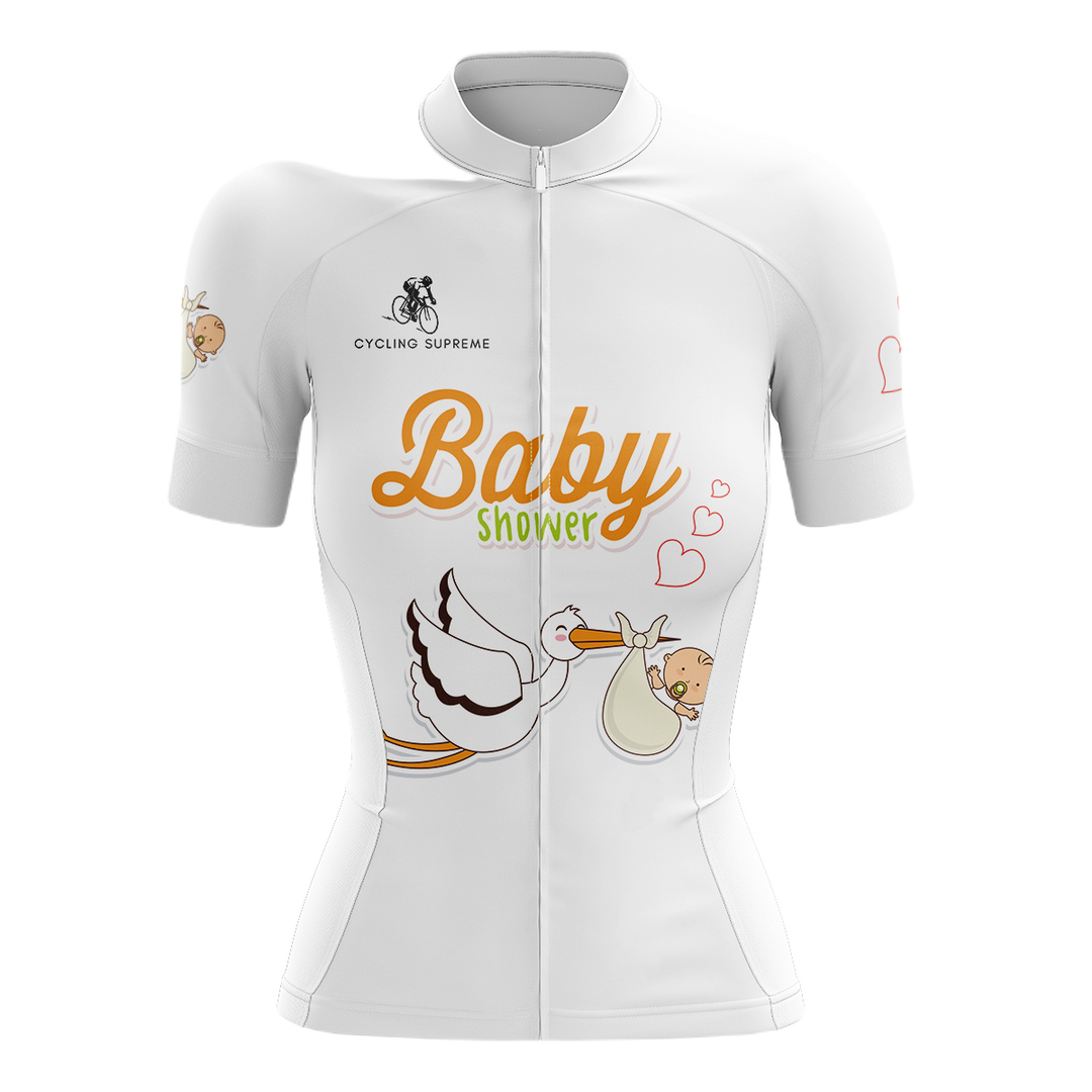 Baby Shower Women's Cycling Jersey | Cycling Supreme
