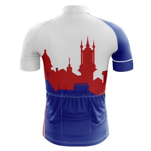 Czech Republic Flag men's cycling jersey, national colors | Cycling Supreme