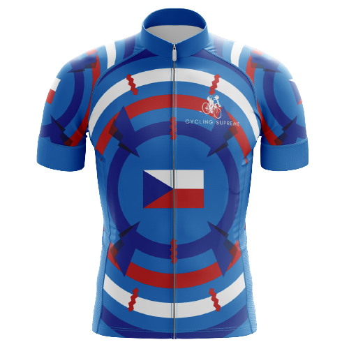 Czech Republic men's cycling jersey, national pride | Cycling Supreme