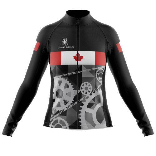 Cycling Jersey Long Sleeve Canada Crank Womens