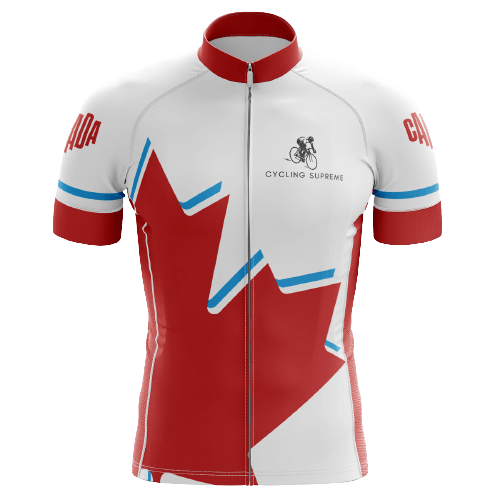 Cycling Jersey Canada Leaf Mens