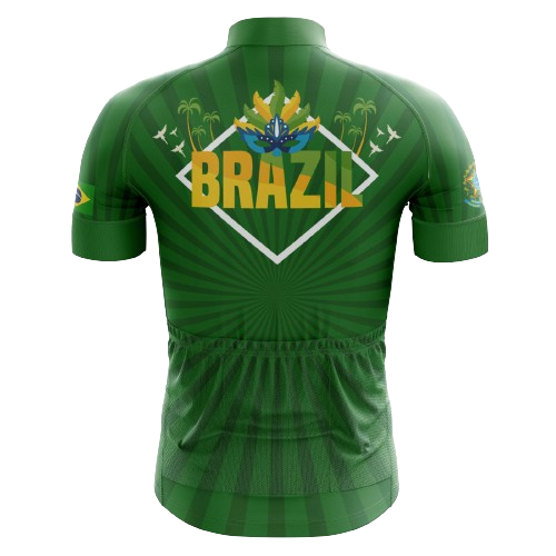Brazil Green Men's Cycling Jersey | Cycling Supreme