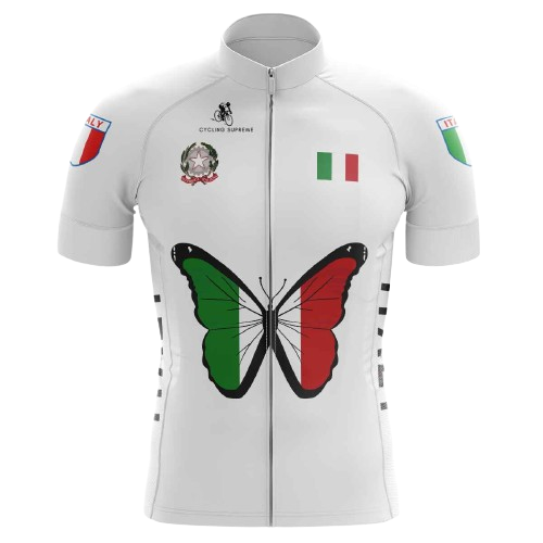 Italy Butterfly men's cycling jersey, delicate and beautiful | Cycling Supreme