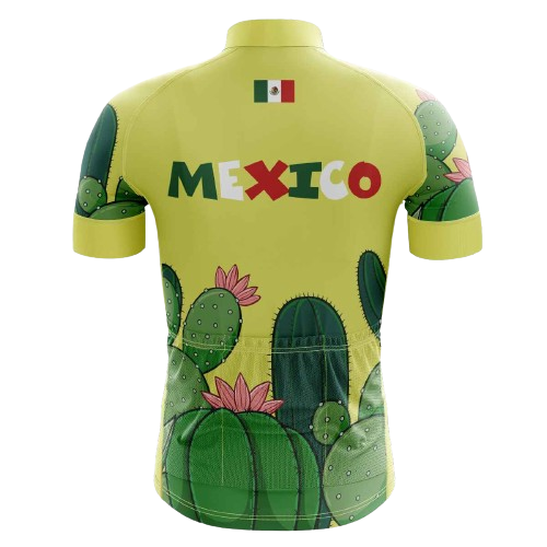 Mexico Desert men's cycling jersey, vibrant desert theme | Cycling Supreme