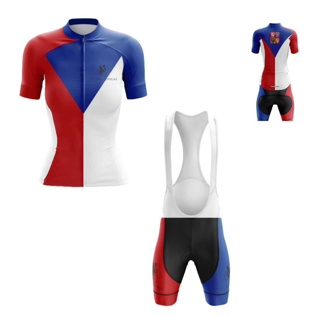 Czech Republic Emblem Women's Cycling Kit | Cycling Supreme