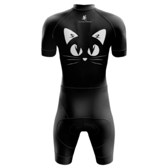 Black Cat Men's Triathlon Suit | Cycling Supreme