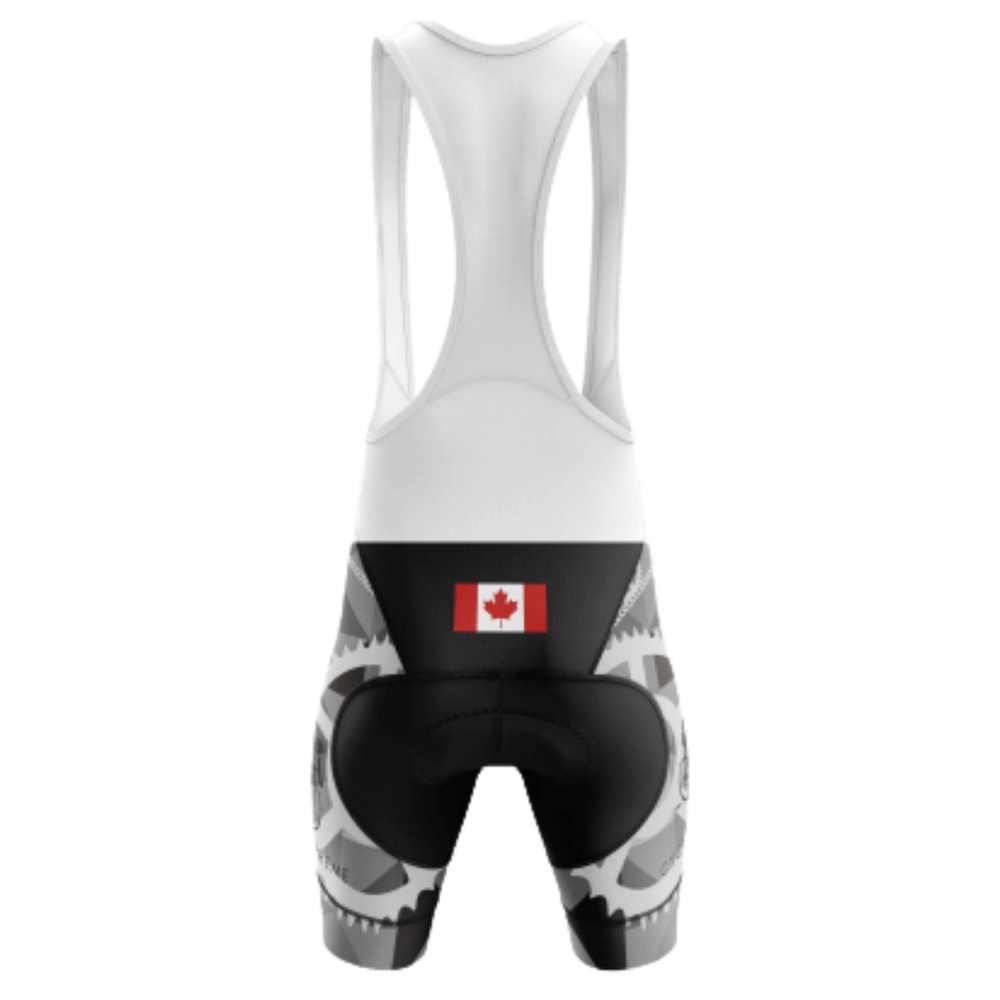 Canada Crank Bib Shorts-Cycling Supreme