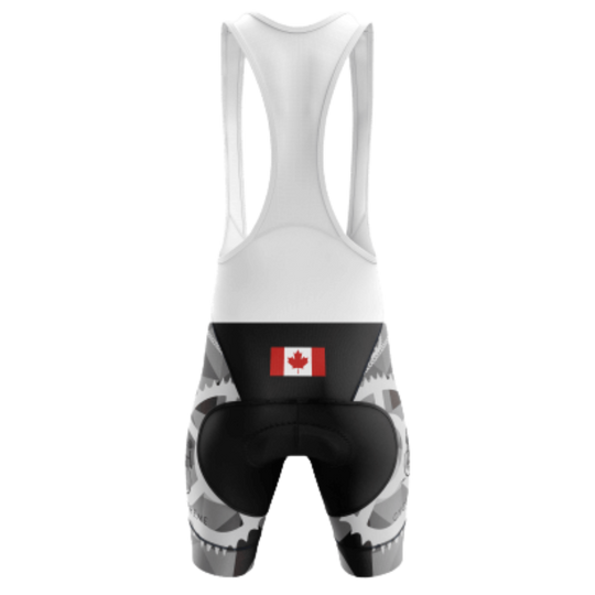 Canada Crank Bib Shorts-Cycling Supreme
