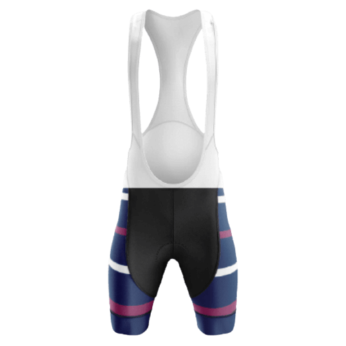 Unisex bib shorts with a classic striped design for a stylish ride. | Cycling Supreme