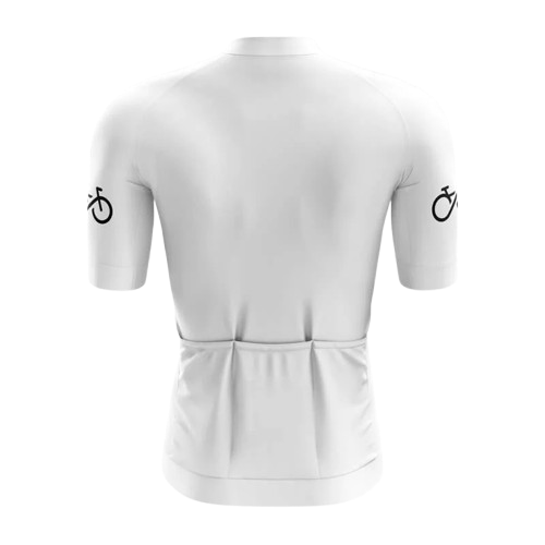 Bike Forever II White Cycling Jersey