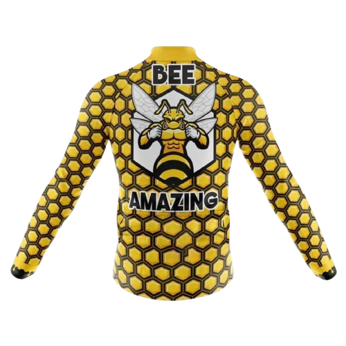 Bee Amazing III Long Sleeve Cycling Jersey For Men | Cycling Supreme