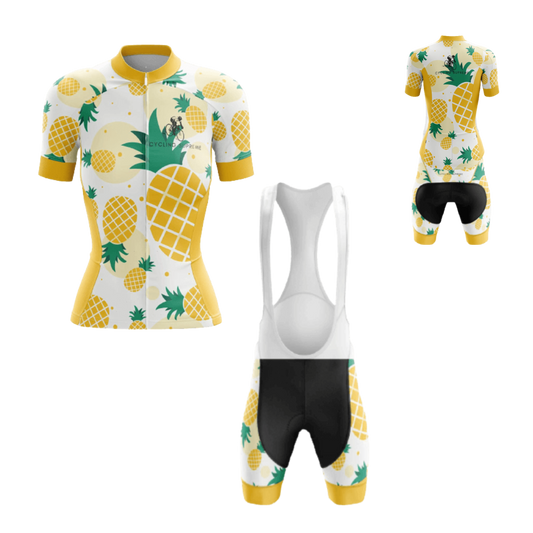Cycling Kit Pineapple Womens