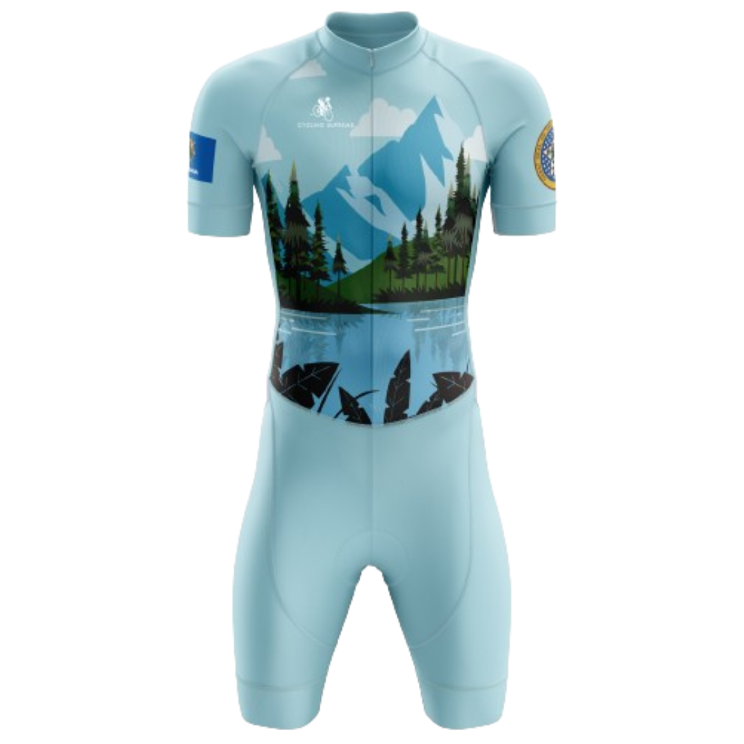 Mountain life triathlon suit for men. | Cycling Supreme