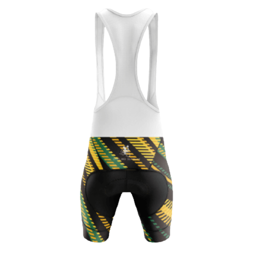 Digital Stripes Bib Shorts featuring a modern digital stripe design and breathable material for a stylish and comfortable fit. | Cycling Supreme