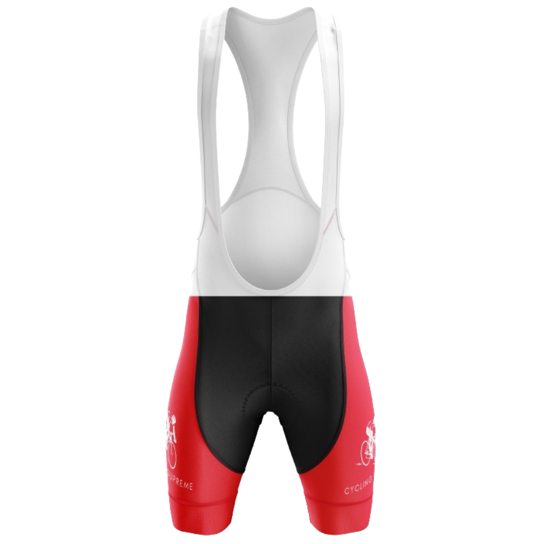 Cyclist wearing Classic bib shorts for ultimate comfort and performance on a long ride | Cycling Supreme