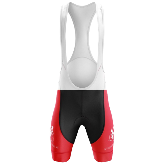 Cyclist wearing Classic bib shorts for ultimate comfort and performance on a long ride | Cycling Supreme