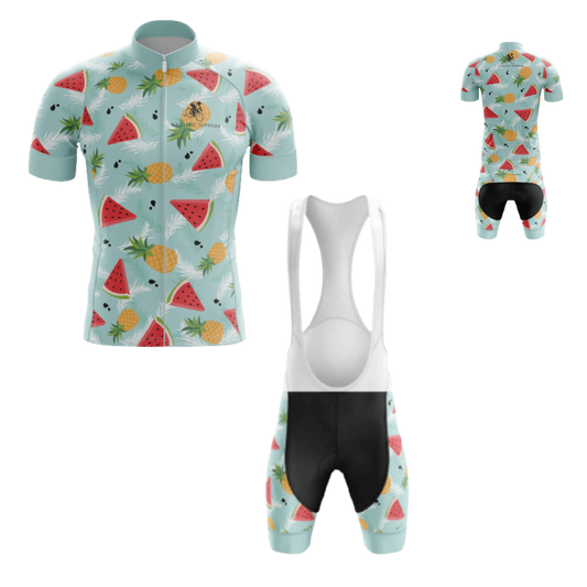 Cycling Kit Watermelon/Pineapple Mens