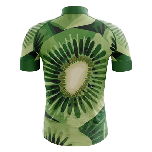 Stylish and upgraded Kiwi-themed cycling jersey with a fresh and dynamic look. | Cycling Supreme