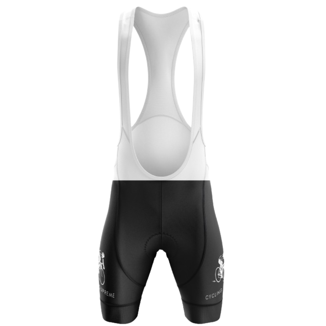 Cyclist wearing Classic bib shorts for ultimate comfort and performance on a long ride | Cycling Supreme